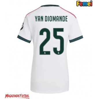 Real Madrid Yan Diomande #25 Tricou Fotbal Replică 2026-27 Femei Acasa